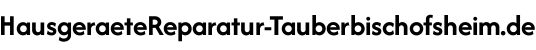 Hausgeräte Reparatur Tauberbischofsheim